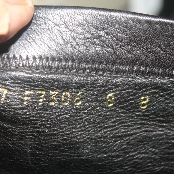 $498 Cole Haan Made in Italy Stretch Leather Tall Knee High Boots Sz 8 - Picture 8 of 13